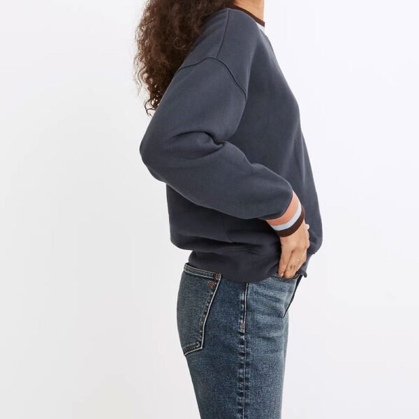 Ethically made and irresistibly soft, this organic cotton sweatshirt offers both comfort and style for any occasion.