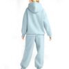 Premium women’s cotton fleece tracksuit, tailored to offer a personalized fit and feel.