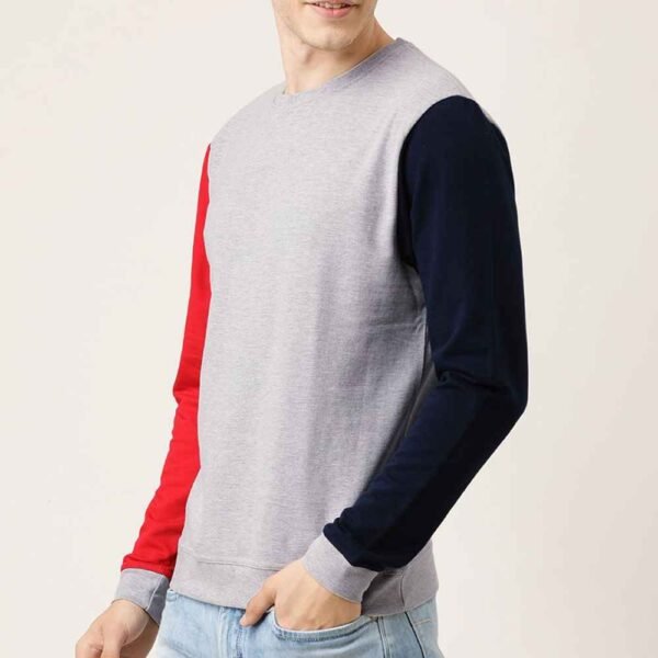 Stylish Men’s Cotton Fleece Sweatshirt perfect for custom designs.