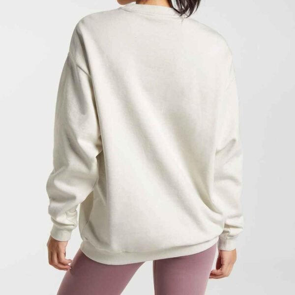 Custom Women's Fleece Sweatshirt, ideal for branding and personalized designs.