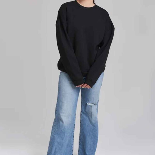 Women’s Fleece Sweatshirt, perfect for branding with high-quality materials.