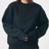 Customizable Women's Fleece Sweatshirt, perfect for businesses looking for quality and style.