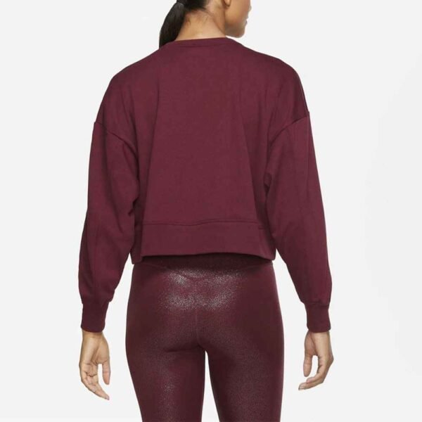 First gallery image featuring a Women's French Terry Sweatshirt in soft, breathable fabric.
