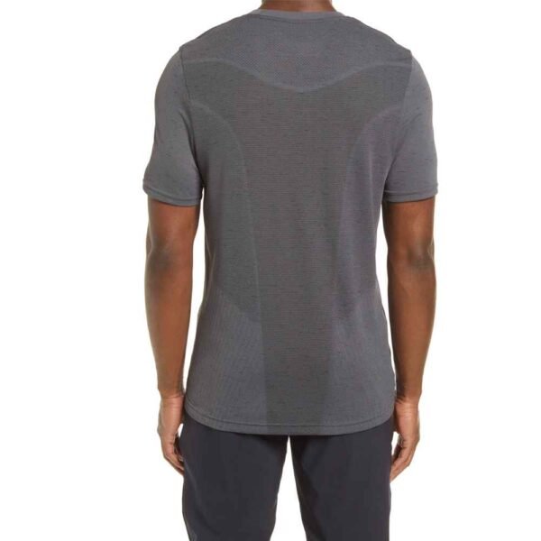 Casual Men’s cotton blend T-shirt, offering a comfortable fit and customizable for promotional use