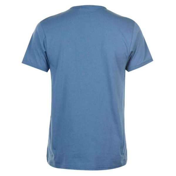 Custom Men’s casual cotton blend T-shirt, tailored to reflect your brand’s image with a modern fit