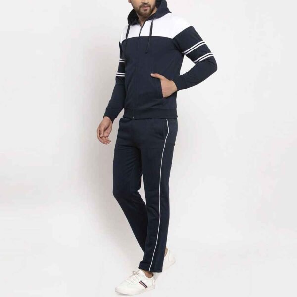 Soft and plush Terry fleece tracksuit for men, ideal for comfort and style.