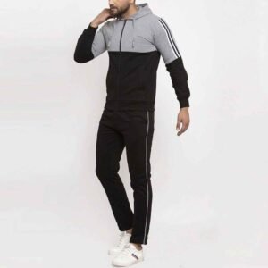 Men’s premium Terry fleece tracksuit, tailored for a cozy and relaxed fit.