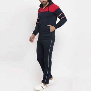Premium French Terry tracksuit for men, designed for a modern, relaxed fit.