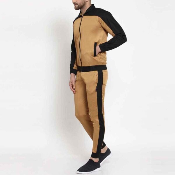 Cozy and fashionable French Terry tracksuit for men, perfect for weekend wear.