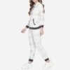 Women’s cotton fleece tracksuit, offering a comfortable and breathable fit for all-day wear.