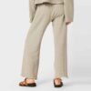 Women's cotton fleece tracksuit in a relaxed design, perfect for casual wear and comfort.