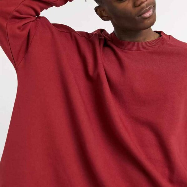 Breathable French Terry sweatshirt for men, designed for all-day comfort.