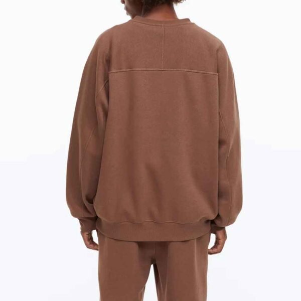 Stylish Organic Fleece Sweatshirt for Men – Crafted from 100% organic cotton for a soft feel.