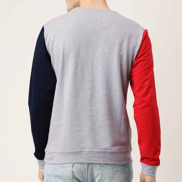 Customizable Men’s Cotton Fleece Sweatshirt, perfect for any brand.