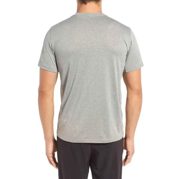 Men’s cotton blend T-shirt in a premium fit, tailored for casual use and custom logo designs.