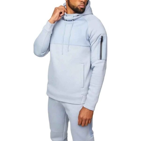 Men’s tracksuit with a refined design made from soft and durable cotton fleece material.