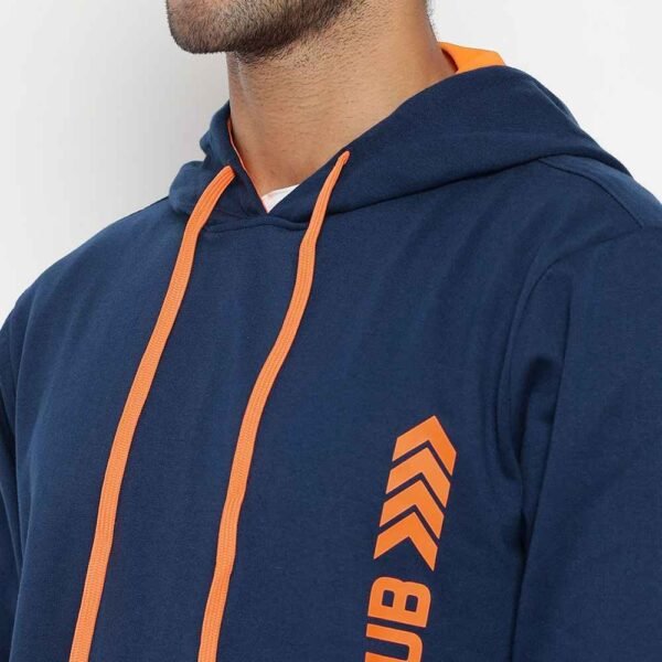 Men’s tracksuit showcasing a sleek design in soft cotton fleece, perfect for casual comfort.