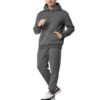 Men’s Terry fleece tracksuit with a sleek, customizable design for perfect comfort.