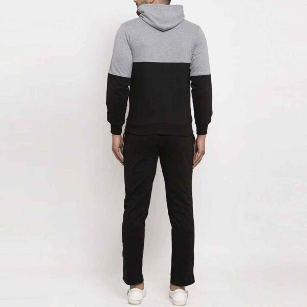 Men’s Terry fleece tracksuit, offering a relaxed fit and plush softness in every wear.