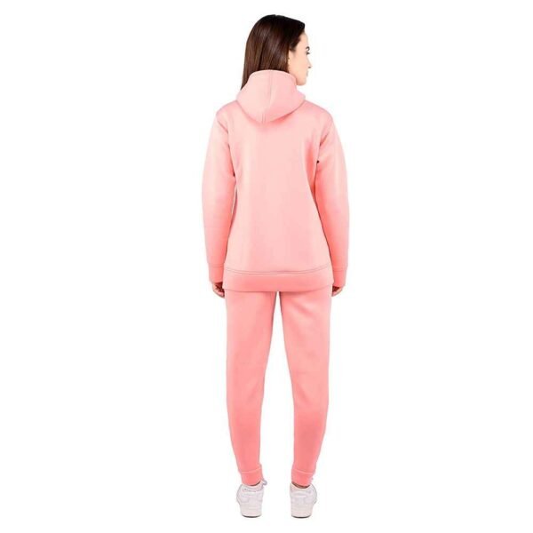 Women’s stylish cotton fleece tracksuit, featuring a lightweight fabric for casual comfort.