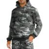 Customizable men's cotton fleece tracksuit, ideal for logos and personalized designs.
