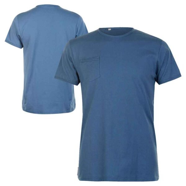 Men’s cotton blend T-shirt shown in a comfortable design, ready for customization for business branding.