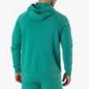 Men’s tracksuit made of breathable cotton fleece, ideal for both comfort and movement.
