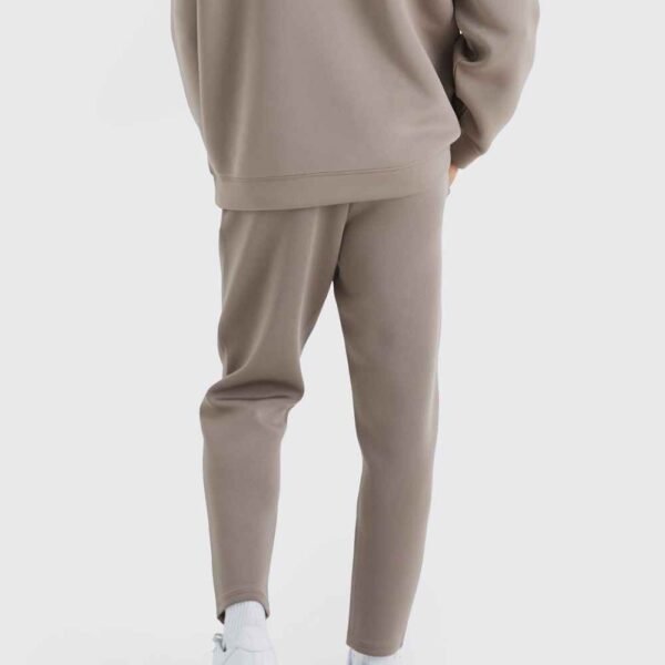 Soft and durable men's tracksuit, designed for custom embroidery and branding.