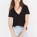 Lightweight women’s casual tee ideal for everyday wear and customization.