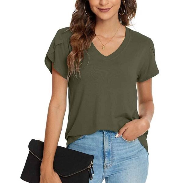 01_1_11zon Women’s custom casualwear tee with visible stitching and logo detailing.