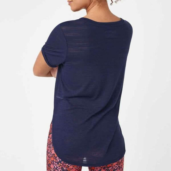 Main display image of a women’s custom t-shirt in premium quality fabric.