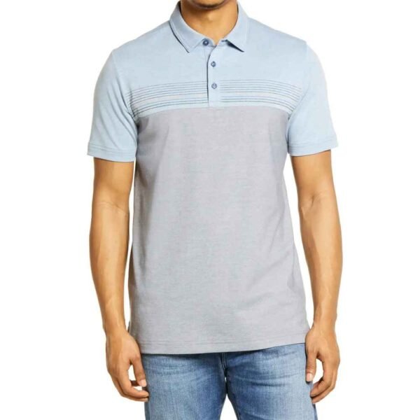 Men’s custom-fit stretch T-Shirt, ideal for activewear collections and workouts.