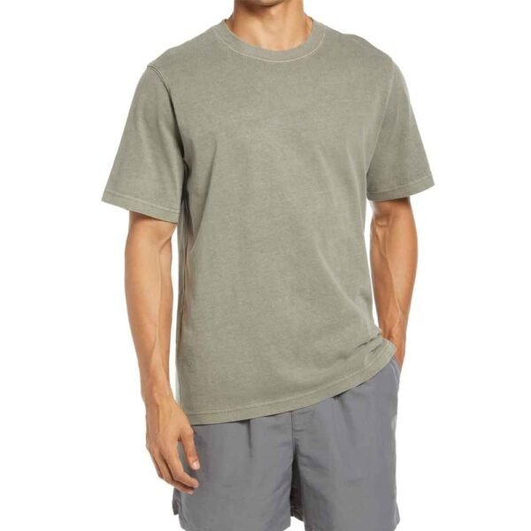 Custom cotton polyester blend jersey tees for men, ideal for casual wear and available in bulk.