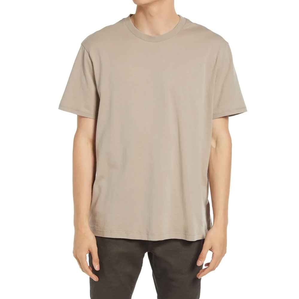 Jersey Relaxed Side Slit Tee Men main image 0