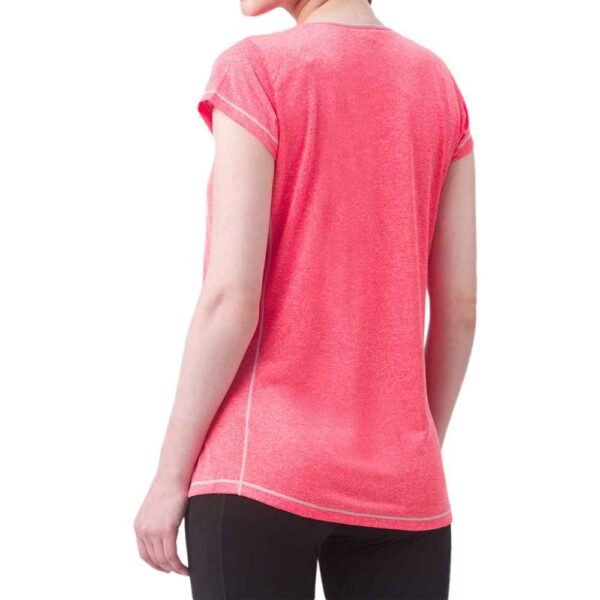 Premium women’s t-shirt in cotton-polyester blend, designed for comfort and durability.