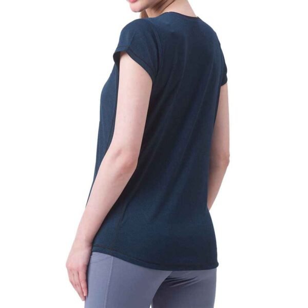 Custom women’s cotton T-shirt with a clean front view and relaxed fit