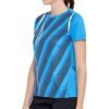 Polished women’s T-shirt featuring side detail and soft cotton fabric