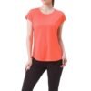 Comfortable and stylish women’s cotton-polyester blend t-shirt with a classic crew neck.