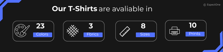 No of things T-shirt availiable for Men in Customization