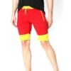 Stylish and customizable men’s sweatshorts made from breathable cotton jersey fabric.