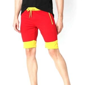 Stylish and customizable men’s sweatshorts made from breathable cotton jersey fabric.