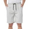 Comfortable men french terry shorts, cotton/poly blend, customizable and perfect for daily use - Image 1
