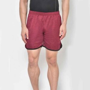 Breathable men’s jersey shorts styled with a T-shirt, perfect for everyday wear.
