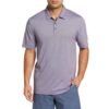 Tailored pique cotton polo shirt for men offering softness and a relaxed casual look all day.
