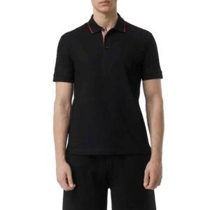 Stylish men’s polo shirt made from soft pique cotton, designed for comfort and daily wear.