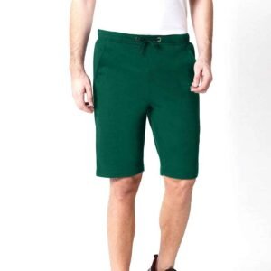 Men’s premium cotton French Terry shorts in a clean, minimal style, ideal for everyday casual wear.