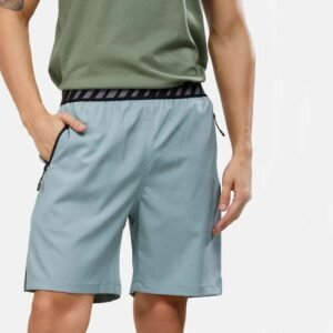 Custom-fit cotton sweatshorts for men, crafted from breathable jersey fabric.