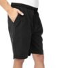 Custom-fit men sweat shorts in soft cotton/polyester french terry, ideal for everyday comfort - Image 4