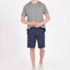 100% cotton french terry shorts for men, crafted for comfort and ideal for daily casual wear. - Image 5