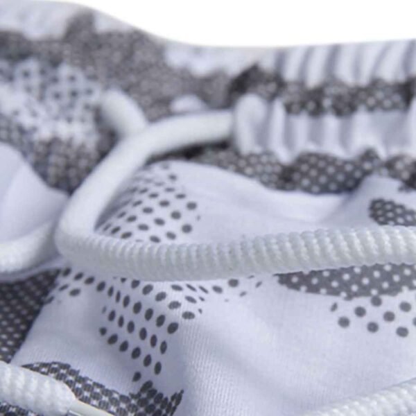 Cozy men's French terry sweat shorts in a cotton/poly blend, offering a perfect fit for daily wear.